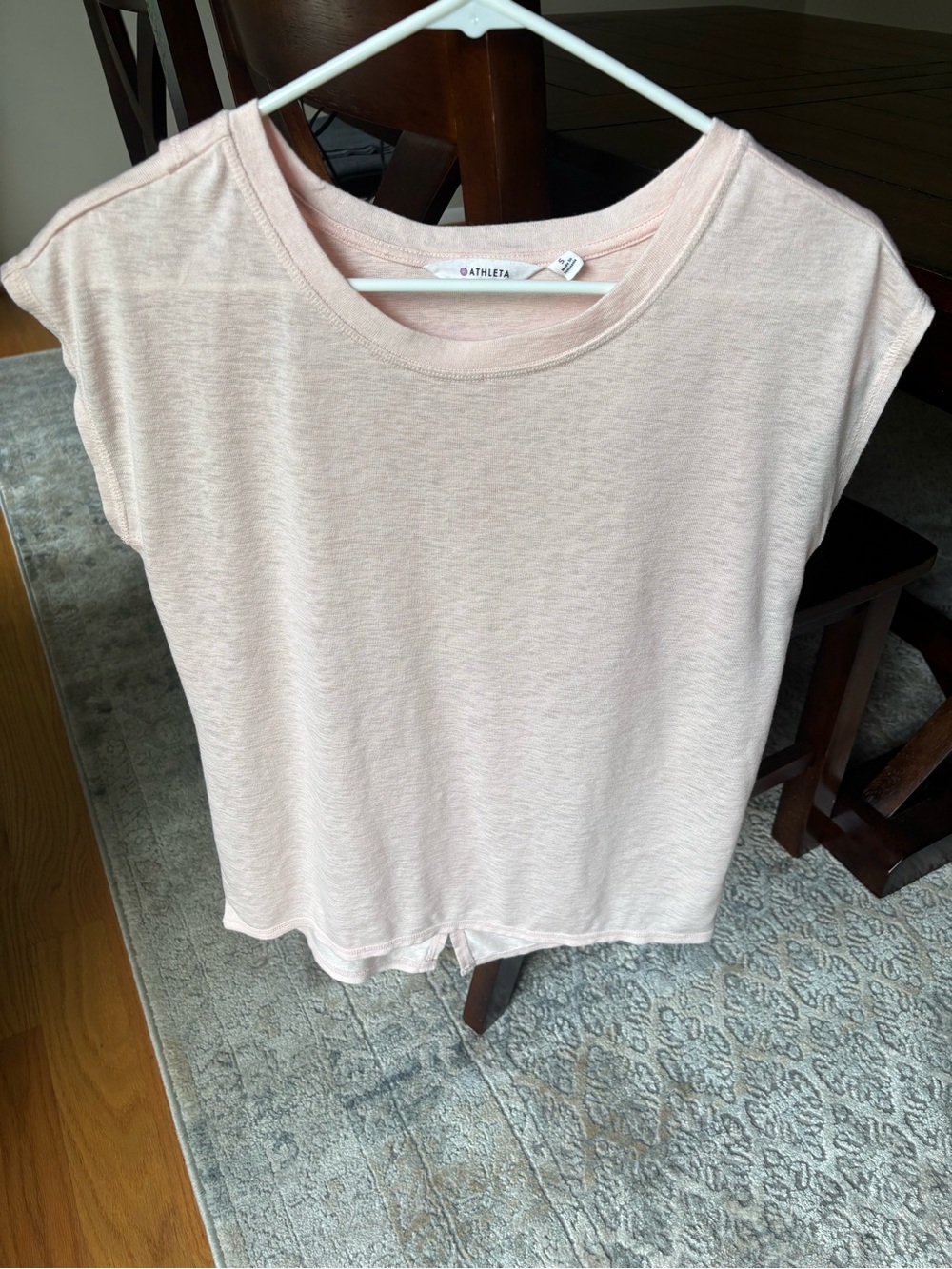 Athleta Pink Short Sleeve Top